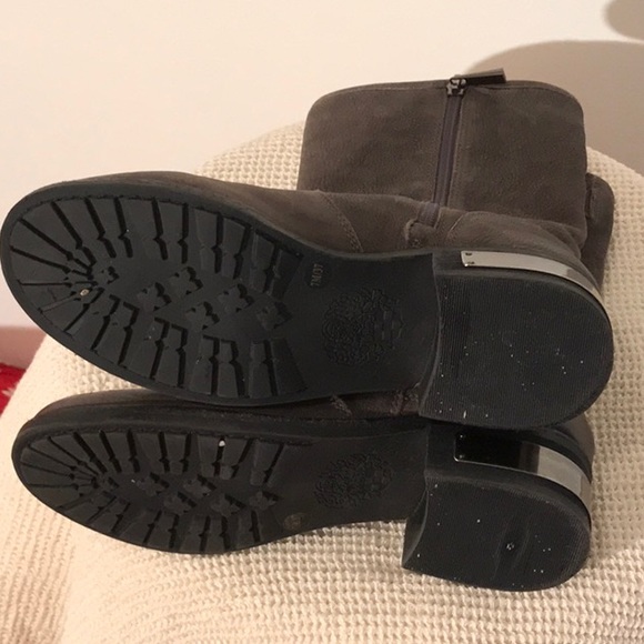 VINCE CAMUTO BOOTS in Distressed Grey Sz. 7M - Picture 5 of 7